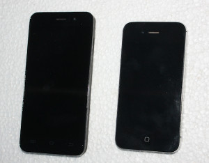 Jiayu G4 vs iPhone 4S
