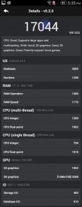 ZTE V5S Antutu 5.2